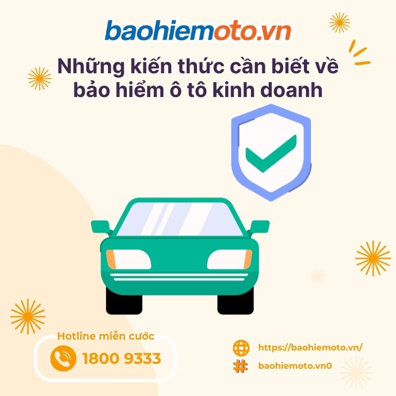 bảo hiểm ô tô kinh doanh